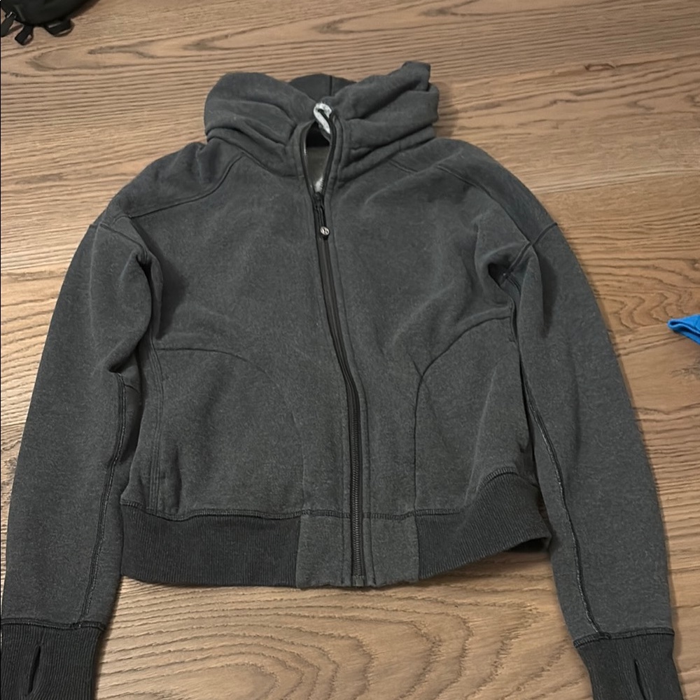 Lululemon Athletica Gray Bomber Jacket